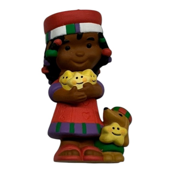 Vintage Hallmark Keepsake Ornament 1996 Tamika - Penda Kids - #QX6301-DB - Picture 1 of 6